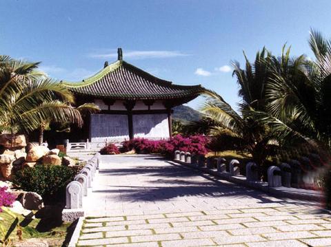 Cultural garden of south mountain  Hainan Sanya of China