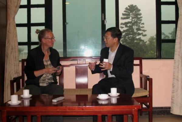 Delegation  of  EU  to  China  Evaluates  GDUFS  China-EU  Project