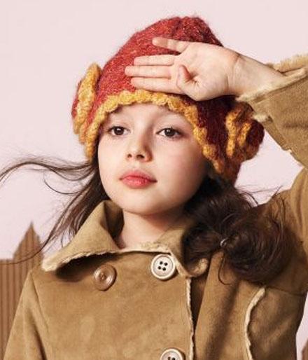 Nine-year-old supermodel Fatima Ptacek