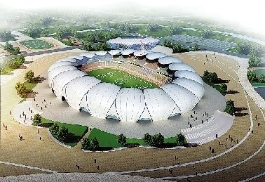 Cangzhou Stadium started