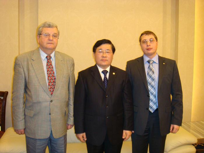 Visit by a Delegation from Voronezh State University of Russia