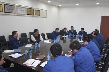 Mr. Wu Shengfu Attended Investigation and Research in Casting and Forging Company