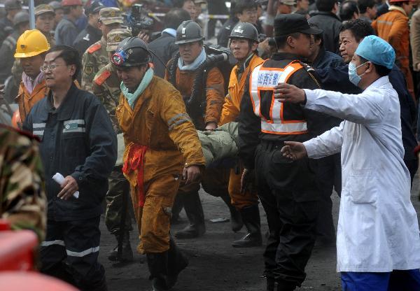 A  miracle  in  China's  mining  rescue  history