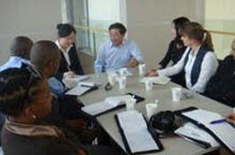 Officials from South Africa's Department of Science and Technology Visits Tongji