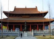 The mere filial piety law temple travels  Taizhou of China
