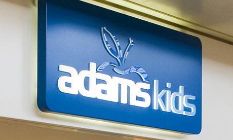 UK: Childrenswear chain Adams falls back into administration