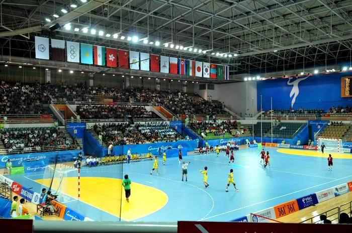 Asian Games Competitions Held in GDUT Stadiums and Gymnasiums