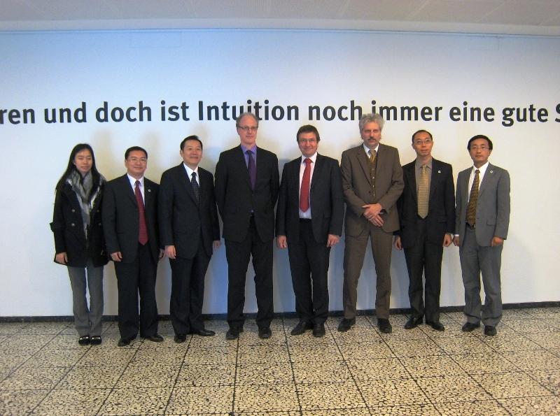 GDUFS  Vice  President  Visit  Partner  Institutions  in  Germany  and  the  UK