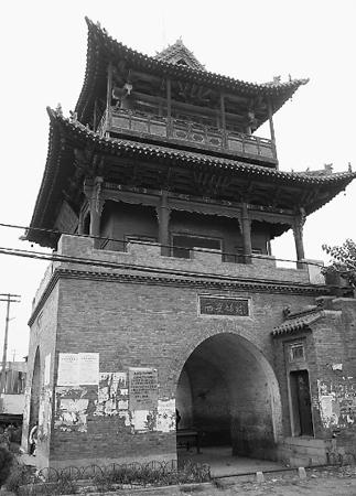 Bell and Drum Tower  Shaanxi Xi   an of China