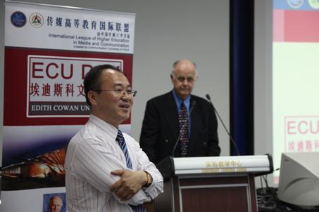 Vice President Hu Zhengrong Met With the Delegation Led by the President of Edith Cowan University, Australia