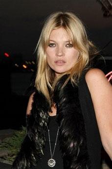 Kate Moss' bloody row