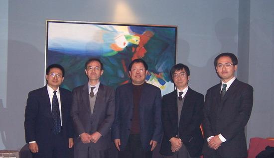 Visitors from Sumitomo Chemicals Co.
