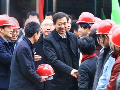 Chongqing Officials Inspect IT Jobsite of CMCCLTD