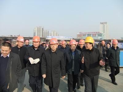 Wuhan Mayor Visits FCMCC Jobsite