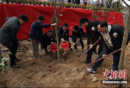 PKU Alumni Yangtze Forest set up