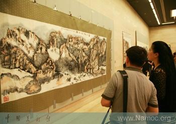 An artistic retrospective exhibition of Lai Shaoqi is unveiled