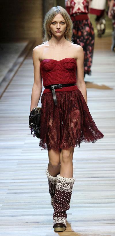 Milan Fashion Week: D&G Fall/Winter 2010/11 Women's collection