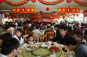 2011 Spring Festival sodalities for staying students held at SCUT