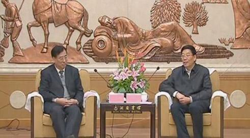 Governor Xu Shousheng Meets President of CAAS
