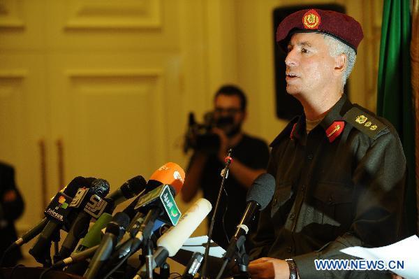 Libyan army says to start ceasefire Sunday night: spokesman