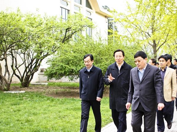 Minister Han Changfu Inspects and Surveys in National Agriculture Exhibition Center