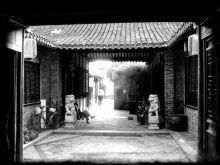 Travel in the ancient town of new field  Shanghai of China