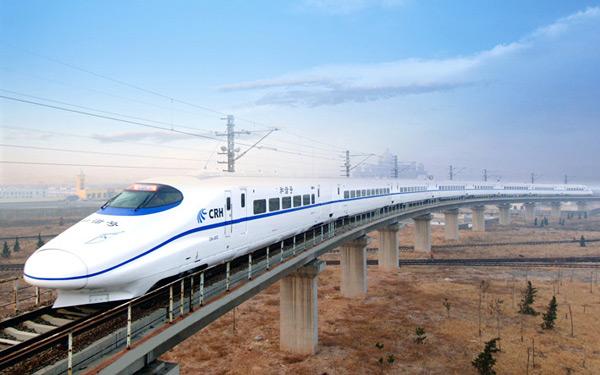 CSR  High-speed  EMU  with  Speed  over  300  Kilometers  per  Hour  to  Be  Put  into  Operation  before  Olympics