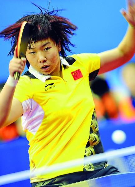 Li Xiaoxia, a Jinan girl, won the gold medal in Guangdong Asian Games