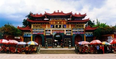 Western Hills Longevity Hill palace  Jiangxi Nanchang of China