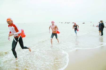 Xiamen   Kinmen swimming contest held