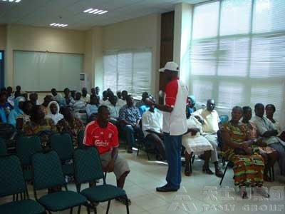 Tasly Ghana held Training Seminar in Takoradi