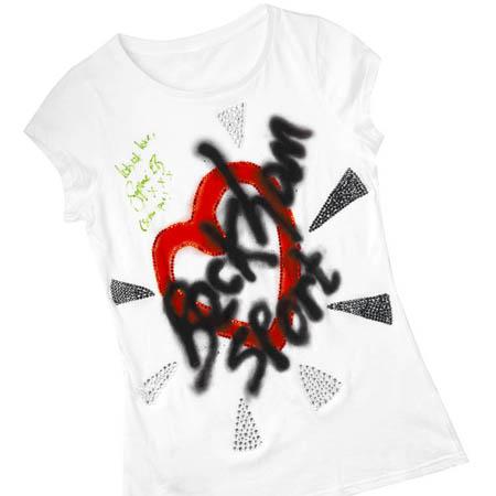 Sophie Ellis-Bextor's charity T-shirt