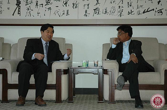 President Jia Suotang Meets INDIAN Guests