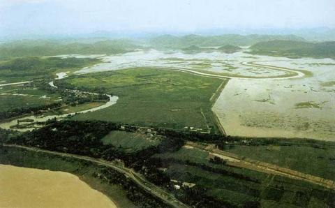 The gold lake rises  Anhui pool state of China