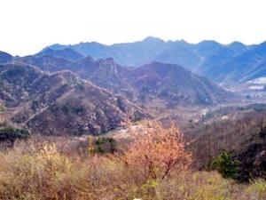 The natural scenic spot of large Yang mountain travels  Beijing of China
