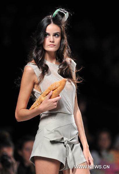 Bohento takes food to runway at Madrid Fashion Week