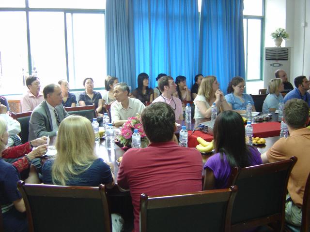 A Delegation from Mercer University, USA Visited CQMU
