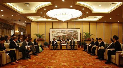 Mayor Zhang Meets with Australian Green Building Delegation