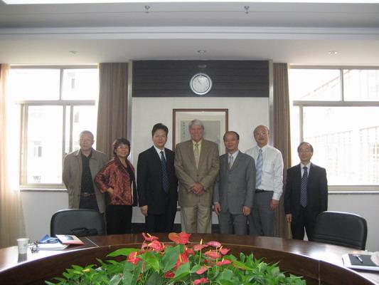 ZSTU Vice-President meets delegation from SPSU.