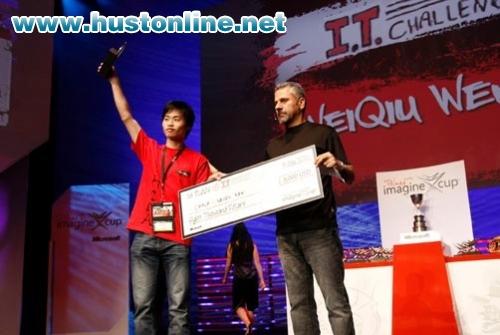 Wen Weiqiu Championed in Individual Challenge of Imagine Cup