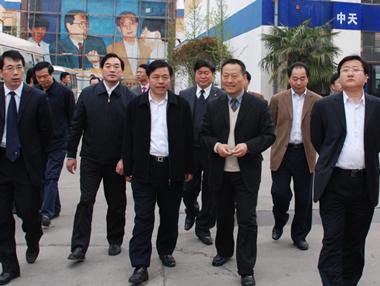 Ding Dawei, the Mayor of Nantong city inspected ZTT
