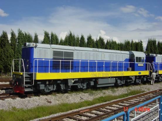 Contracted locomotives with Vietnam