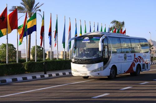 Yutong buses step into spotlight of FOCAC