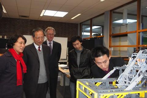 Prof. Yu Shicheng, President of SMU Visited Hogeschool Zeeland