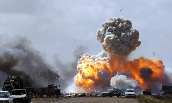 Western air strikes kill 64 in Libya -- health official
