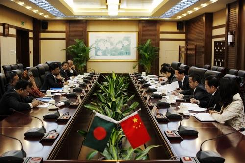 Vice Minister Wei Chao   an Meets with Bangladeshi Agriculture Minister Motia Chowdhury