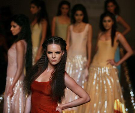 Grand finale of Lakme fashion week in Mumbai
