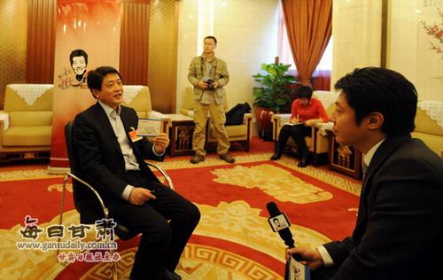CCTV interviews Governor Liu Weiping