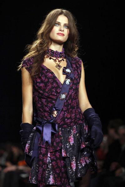 Anna Sui Fall 2009 collection at New York Fashion Week