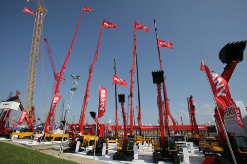 SANY Highlights itself out of Top Exhibitors in BAUMA 2010